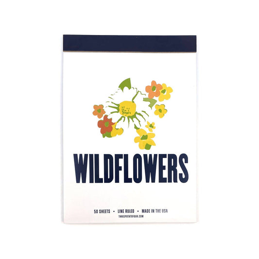 Wildflowers Tablet Notepad
