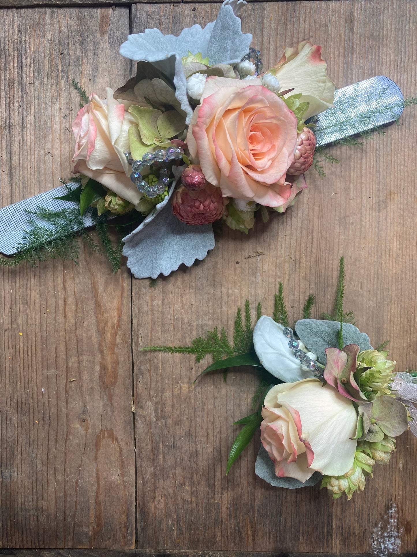 Corsage and Boutonnière Set