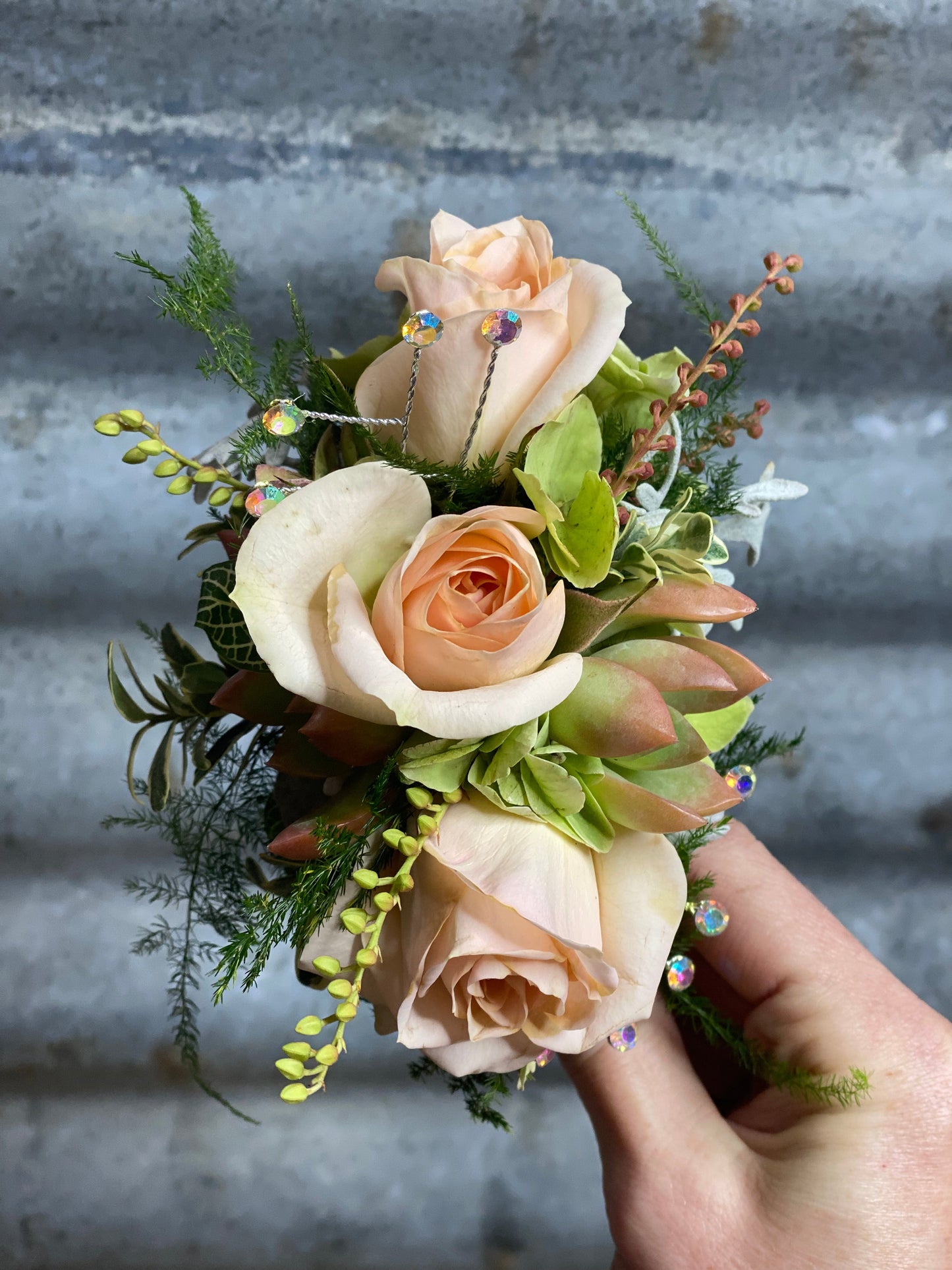 Corsage and Boutonnière Set