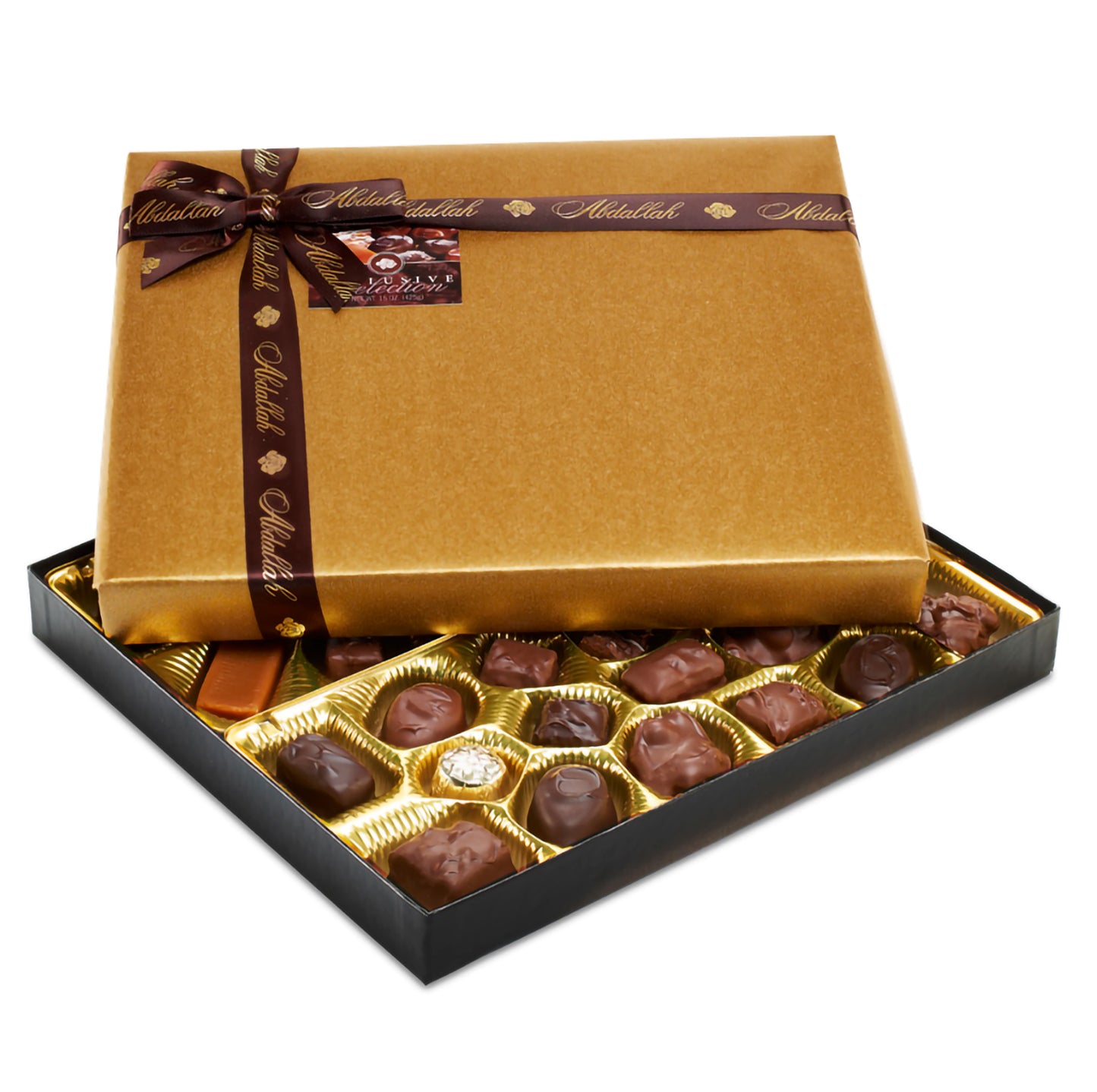Abdallah Candies Exclusive Selection Chocolate Assortment Gift Wrapped Box