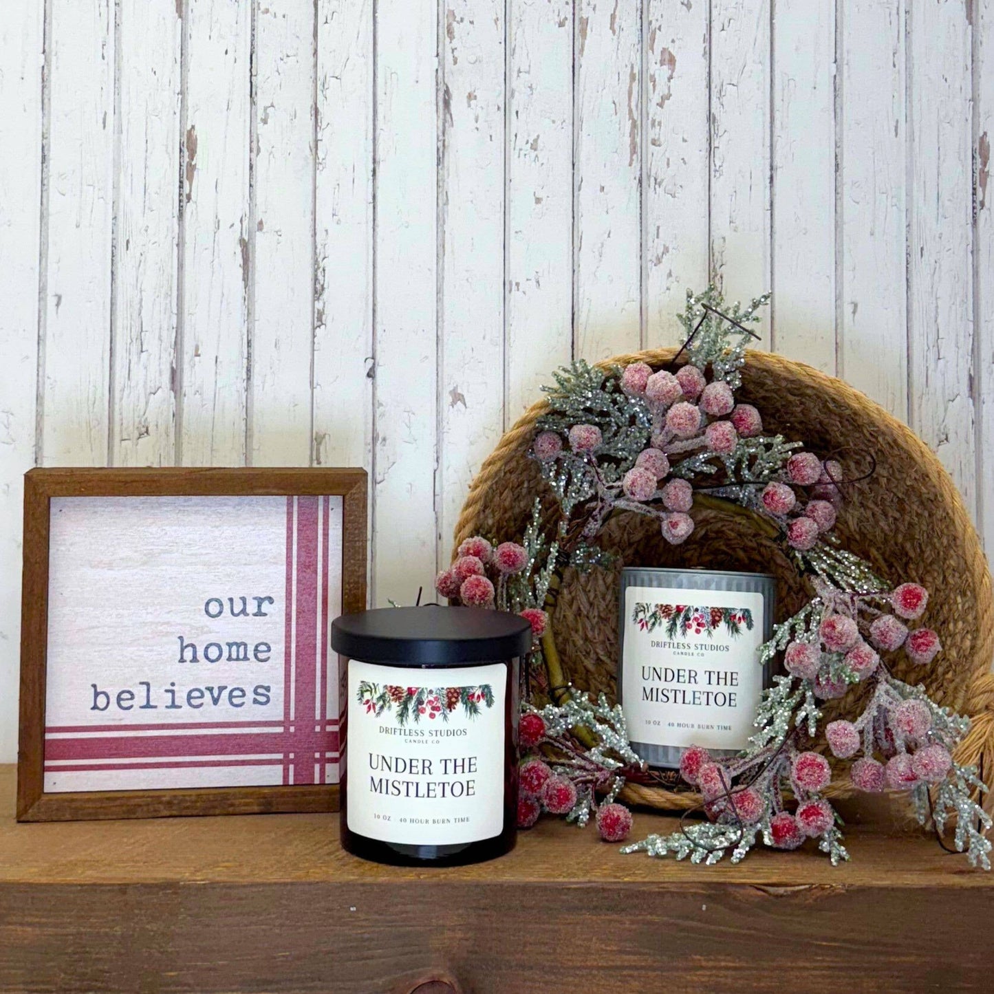 Under the Mistletoe Candle