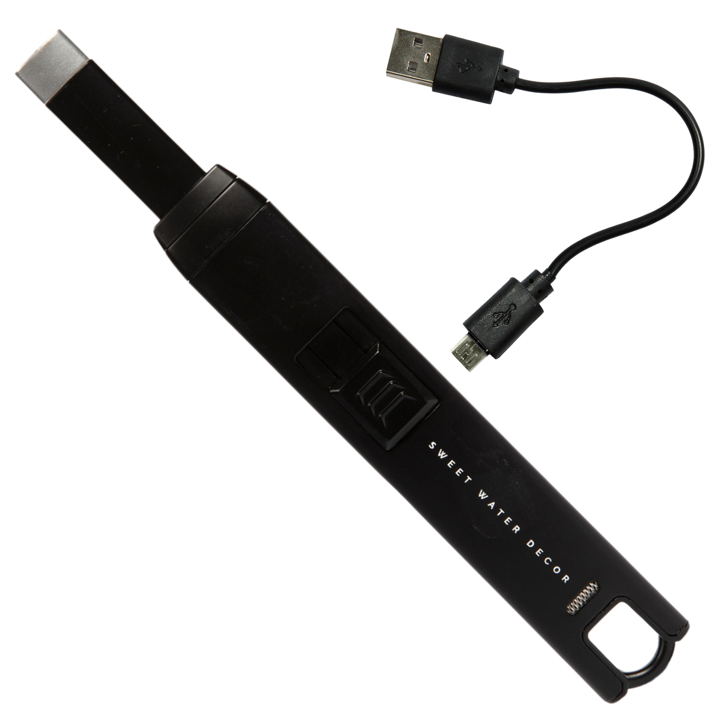 Black Large Rechargeable Electric Lighter