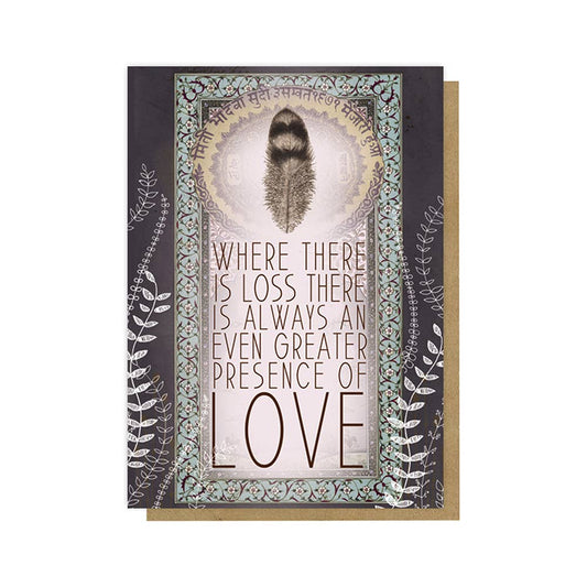 Presence of Love Sympathy Card