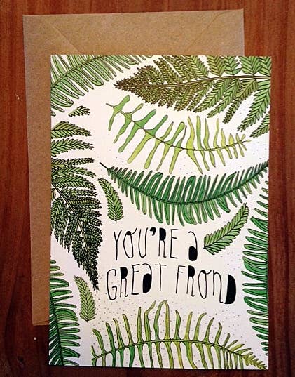 Great Frond Card