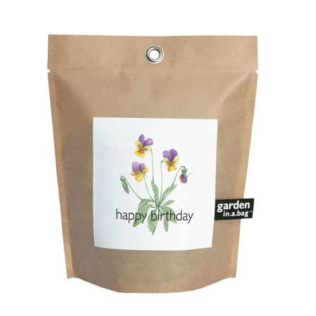 Happy Birthday Garden in a Bag