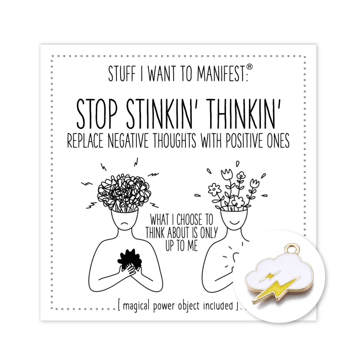Manifest Stopping The Over Thinking Charm