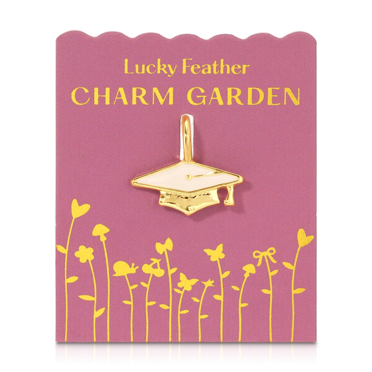 Charm Garden Graduation Cap Charm