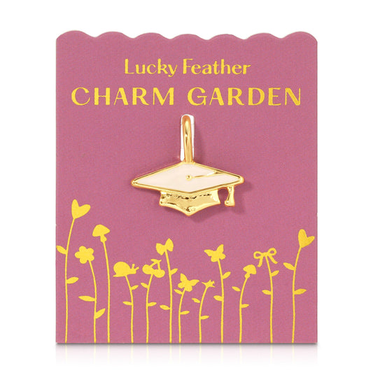 Charm Garden Graduation Cap Charm
