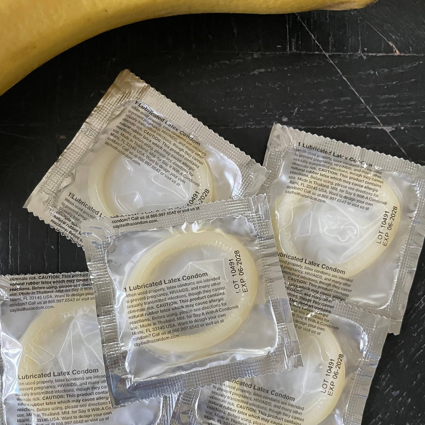 “Thanks for Coming” Novelty Condom