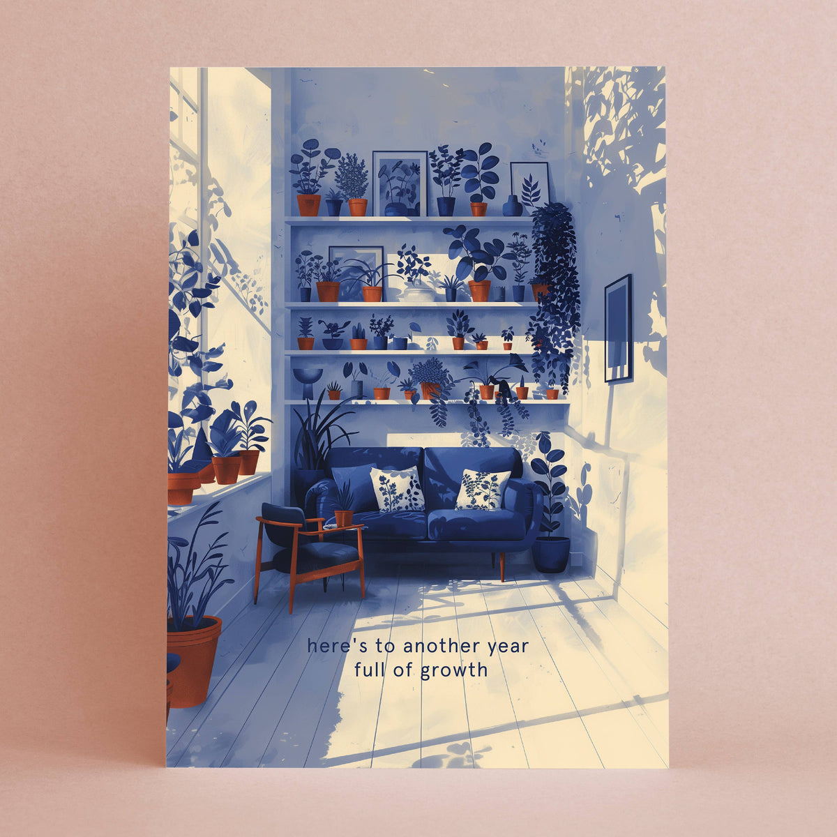 Botanopia USA - gifts , decor and cards for plant lovers - Another Year Full Of Growth| Birthday Card |New year's Card