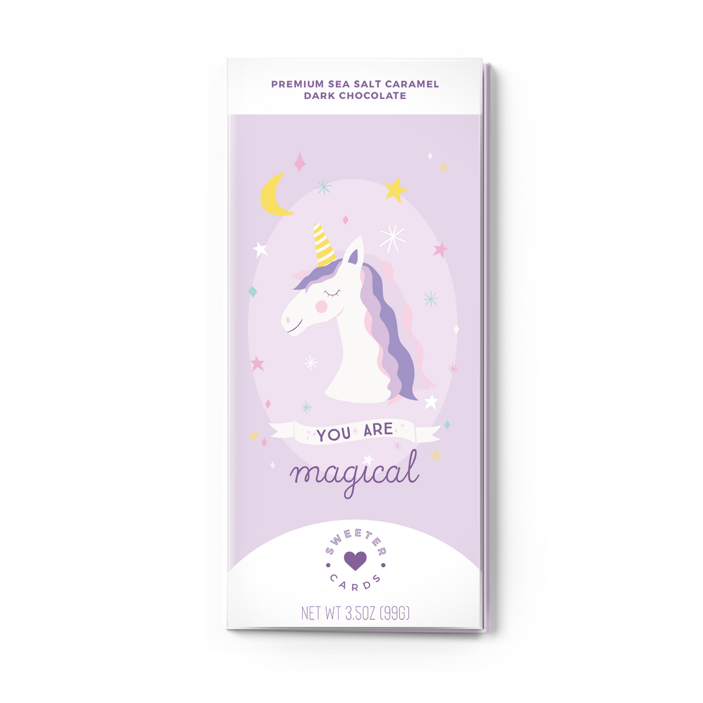 You are Magical Unicorn Chocolate Card