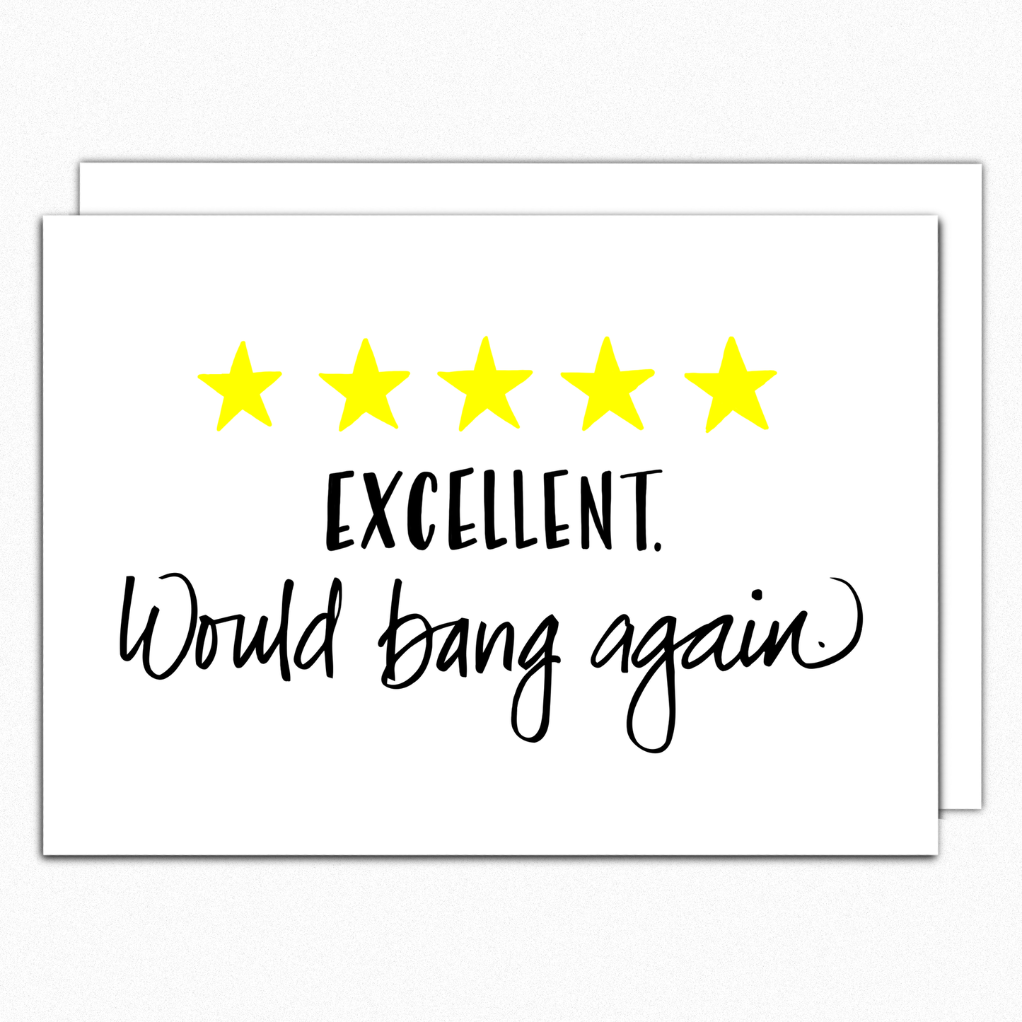 Would Bang Again Card