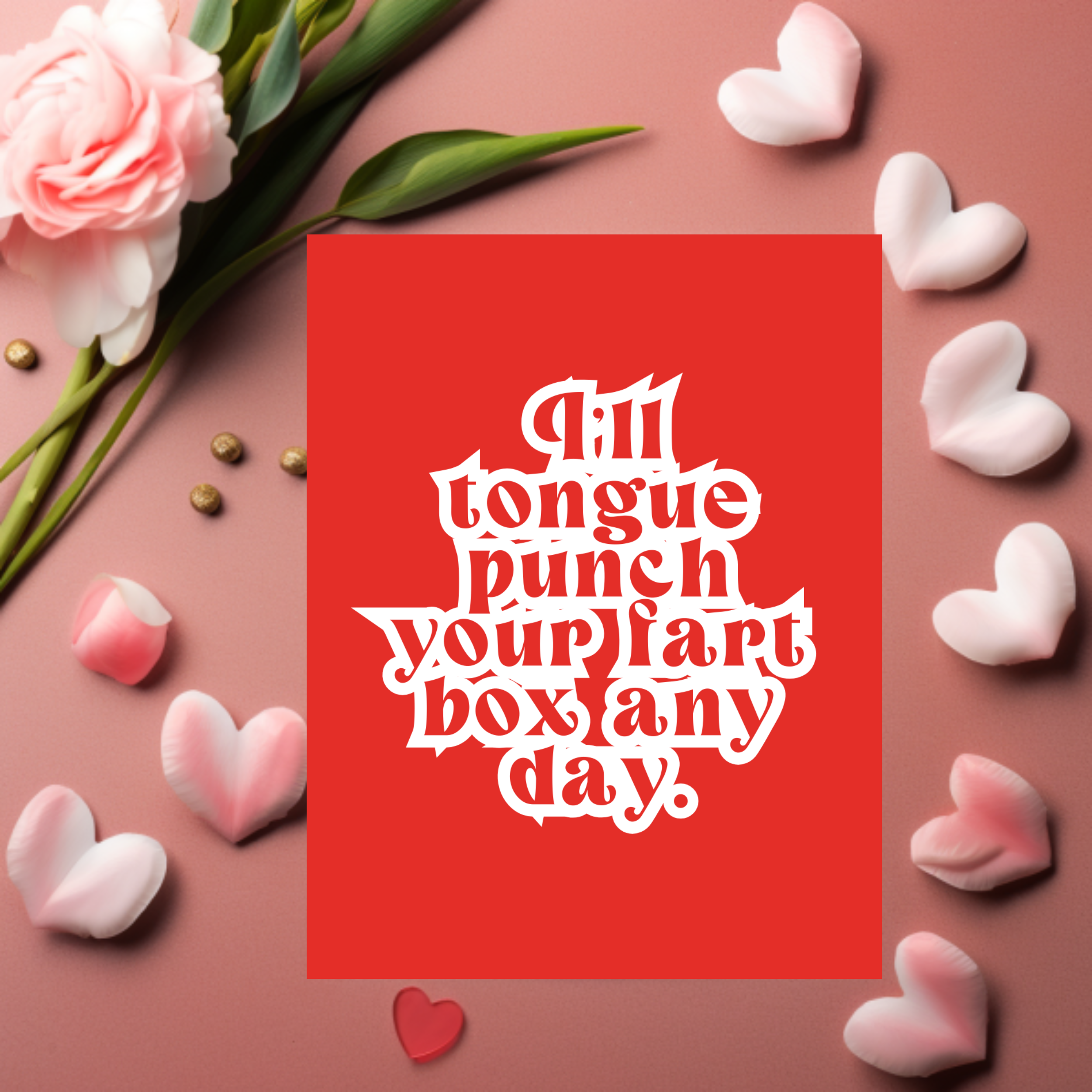 Fart Box Love Card – Lucky Flowers