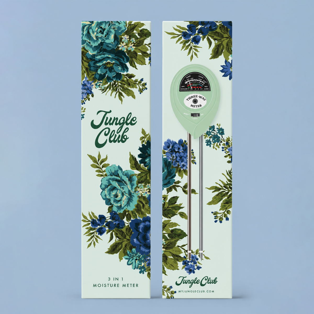 Jungle Club - 3-in-1 Moisture Meter | Lagoon | Garden Party Box