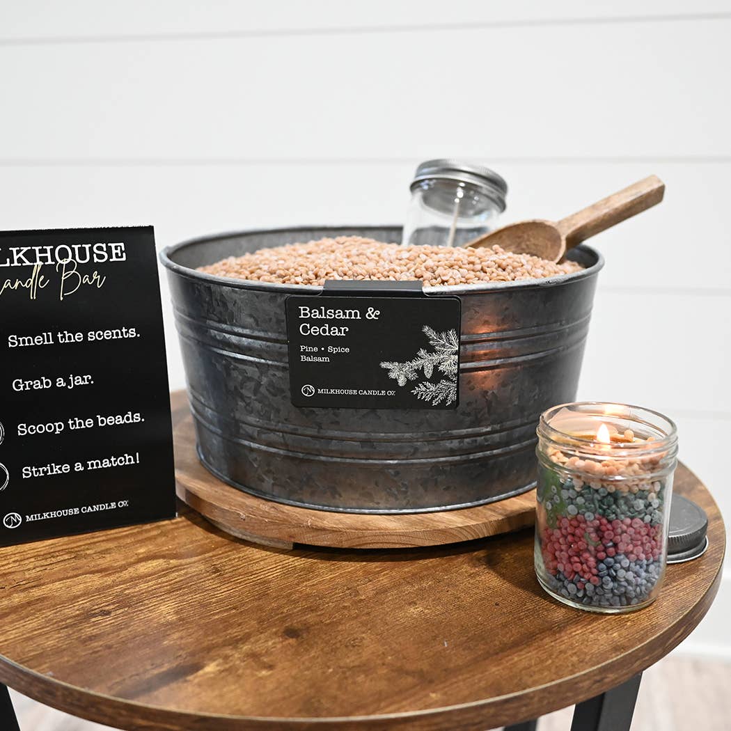 Milkhouse Candle Company - Wooden Scoop – Wax Bead Scoop for DIY Candle Bar