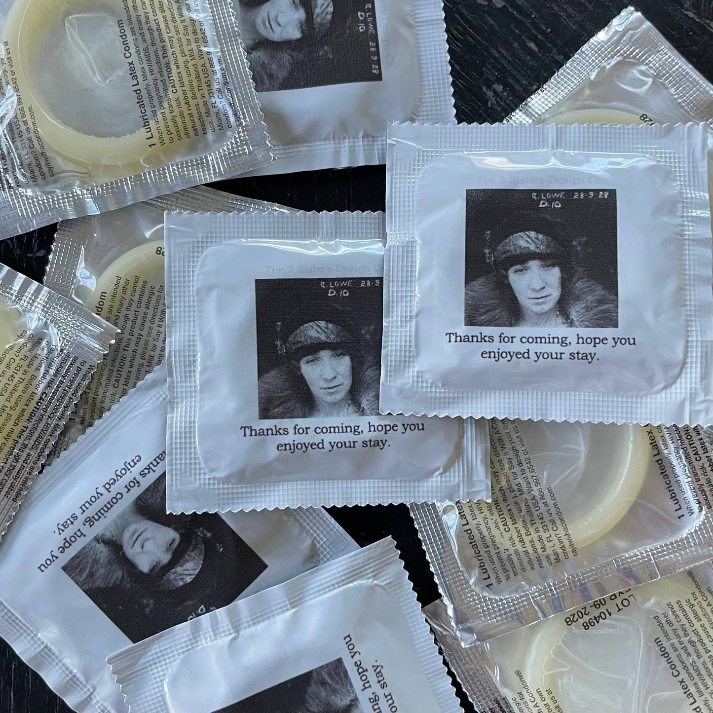 “Thanks for Coming” Novelty Condom