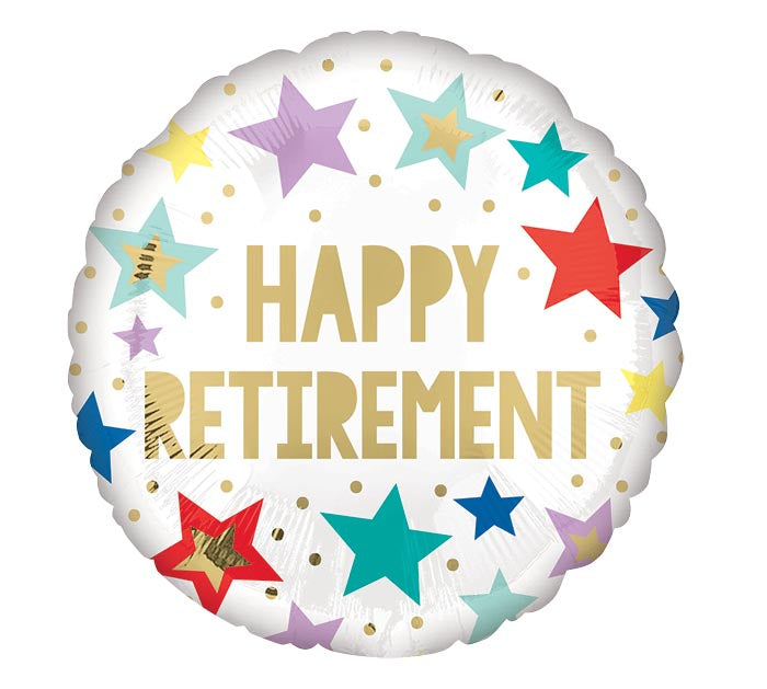 Happy Retirement Mylar