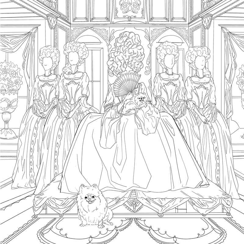 Bridgerton Coloring Book