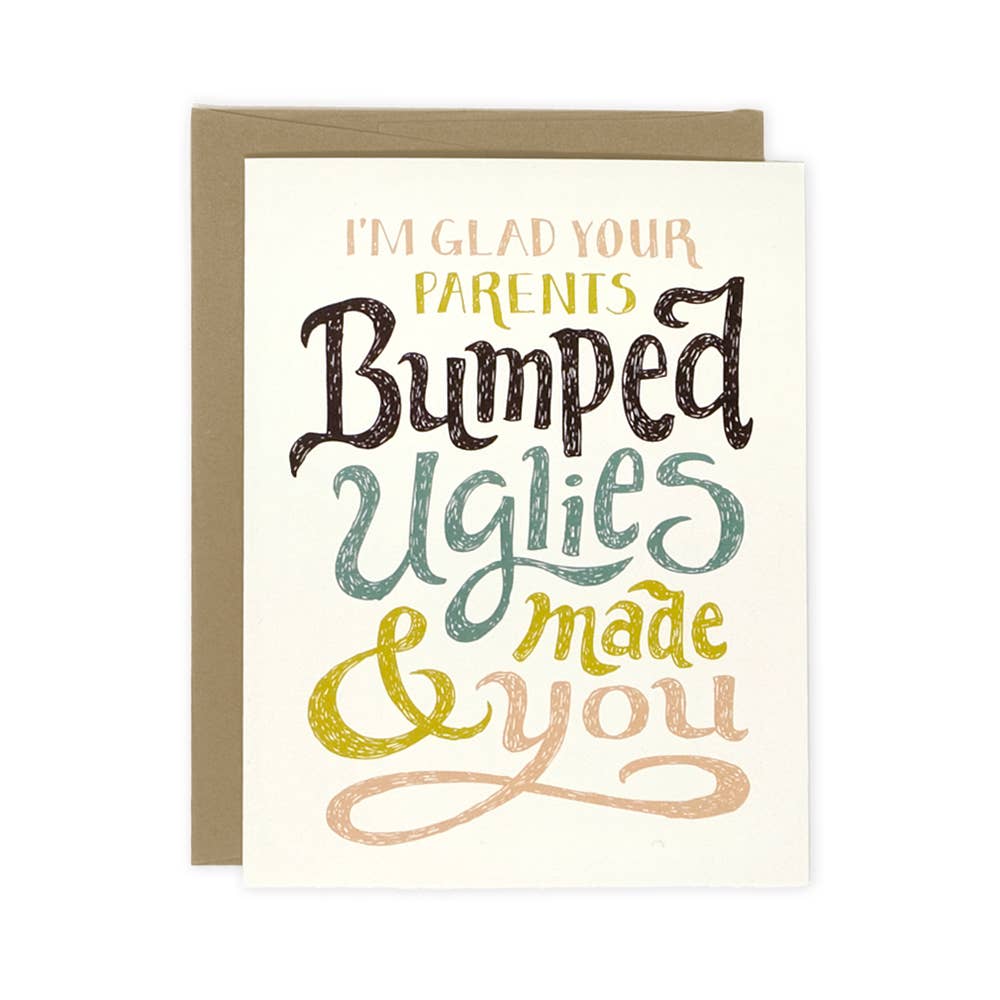 Wit & Whistle - Bumped  Birthday Card