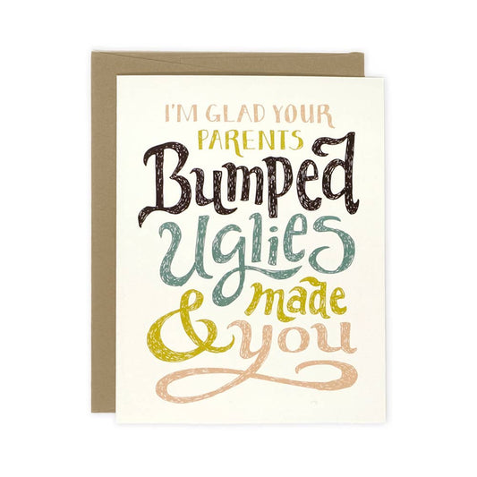 Wit & Whistle - Bumped  Birthday Card