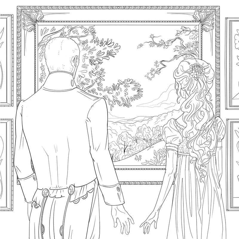 Bridgerton Coloring Book
