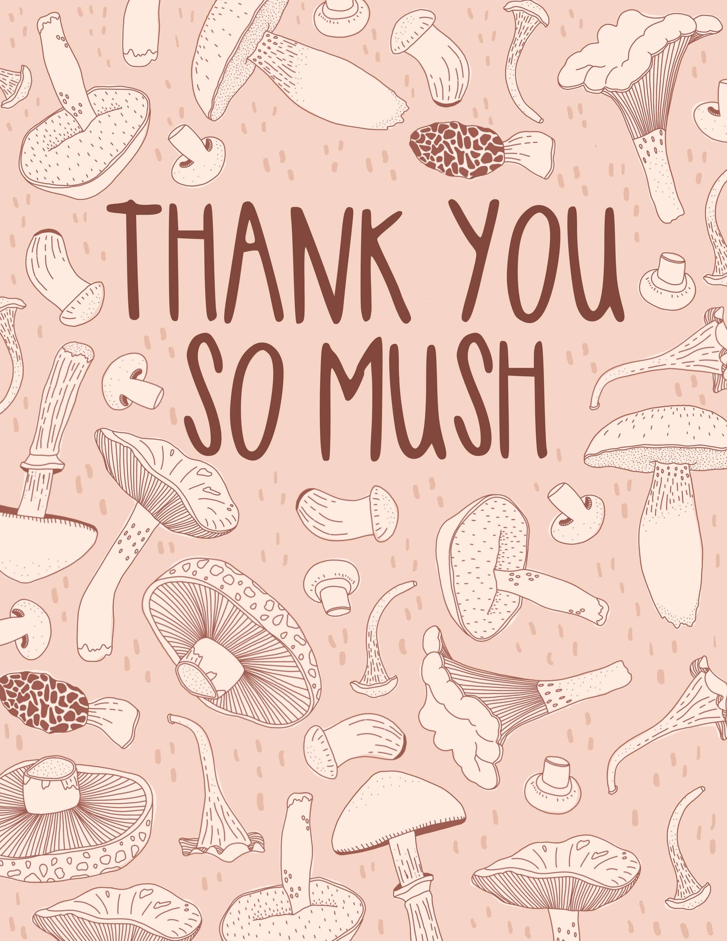 Thank You so Mush Card