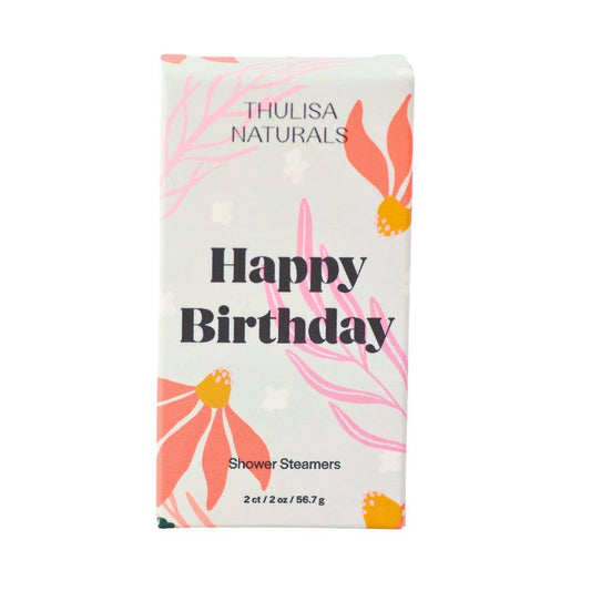 Happy Birthday Lavender & Geranium Shower Steamers