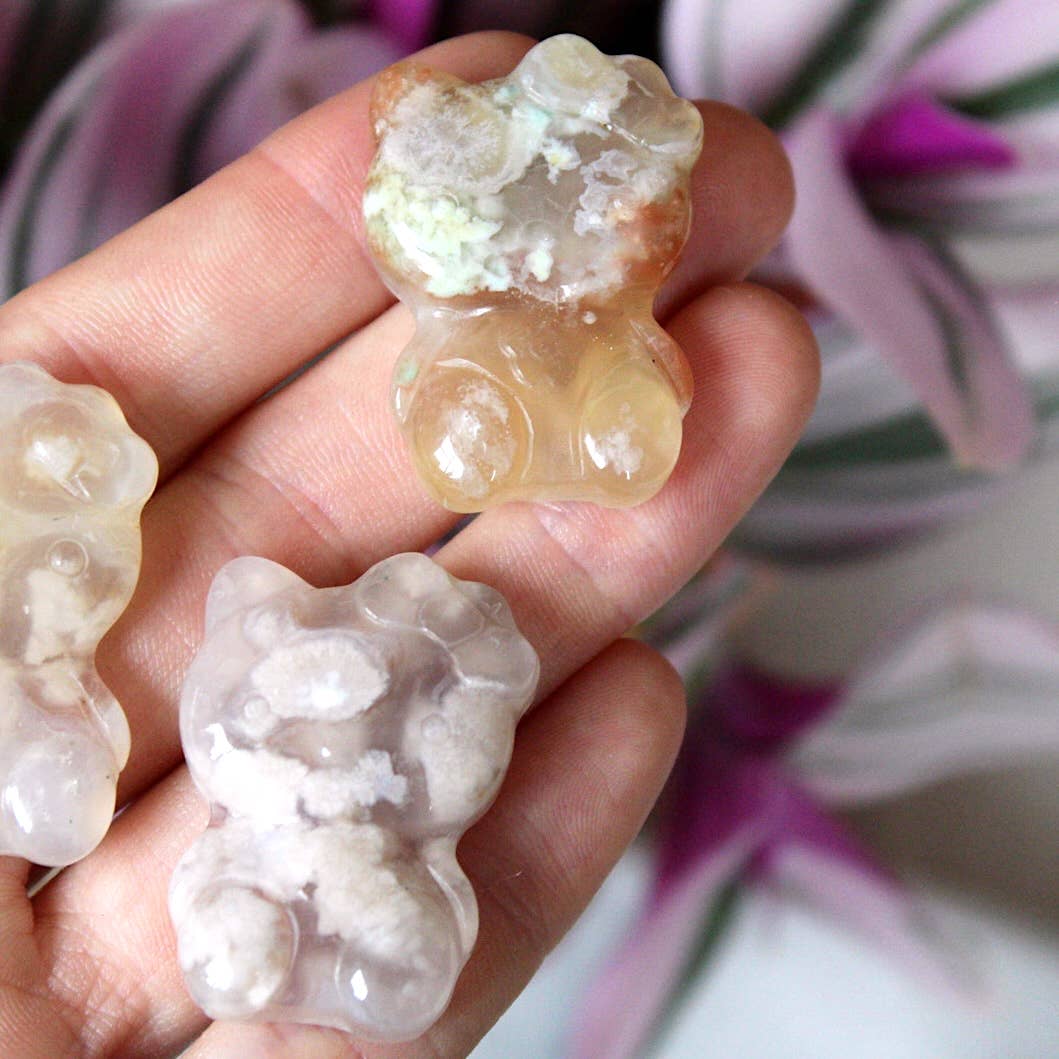 Flower Agate Kitty