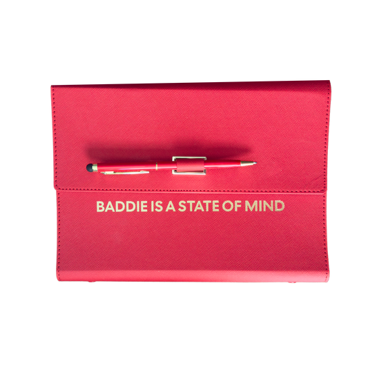 Baddie is A State Of Mind Vegan Leather Journal