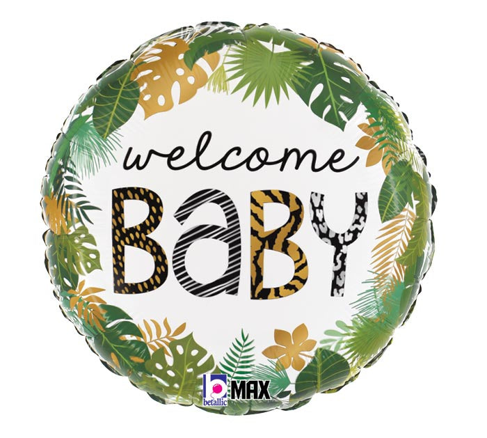Welcome Baby Mylar Balloon