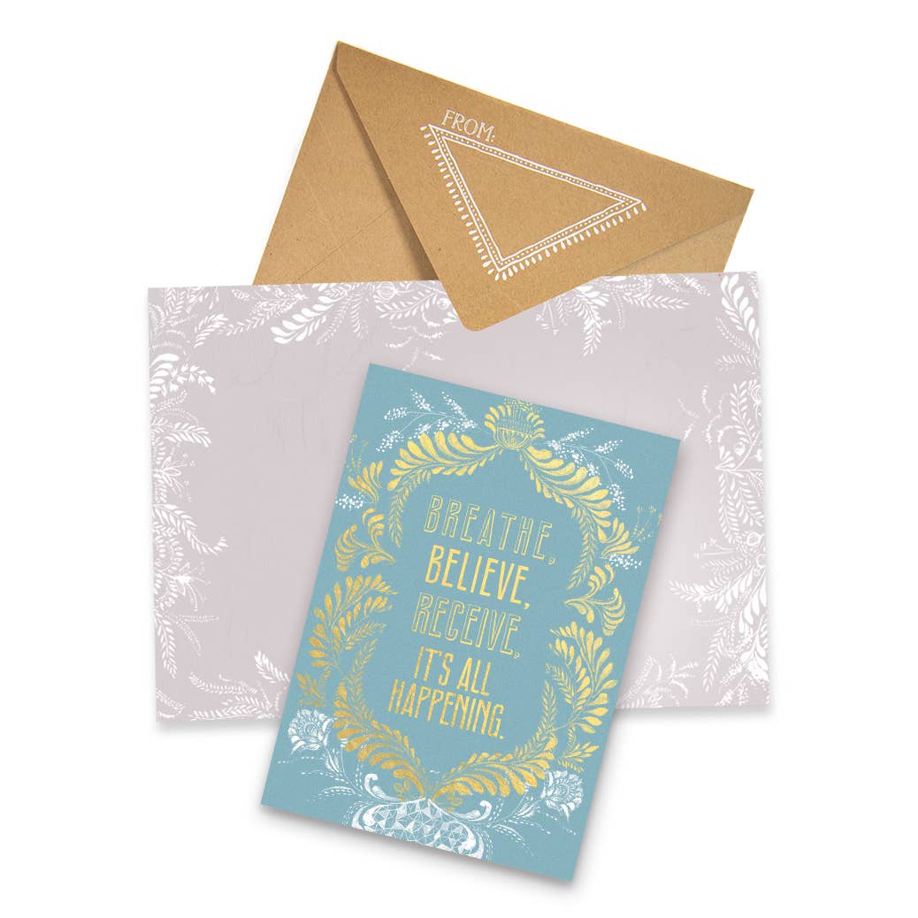 Breathe Believe Card