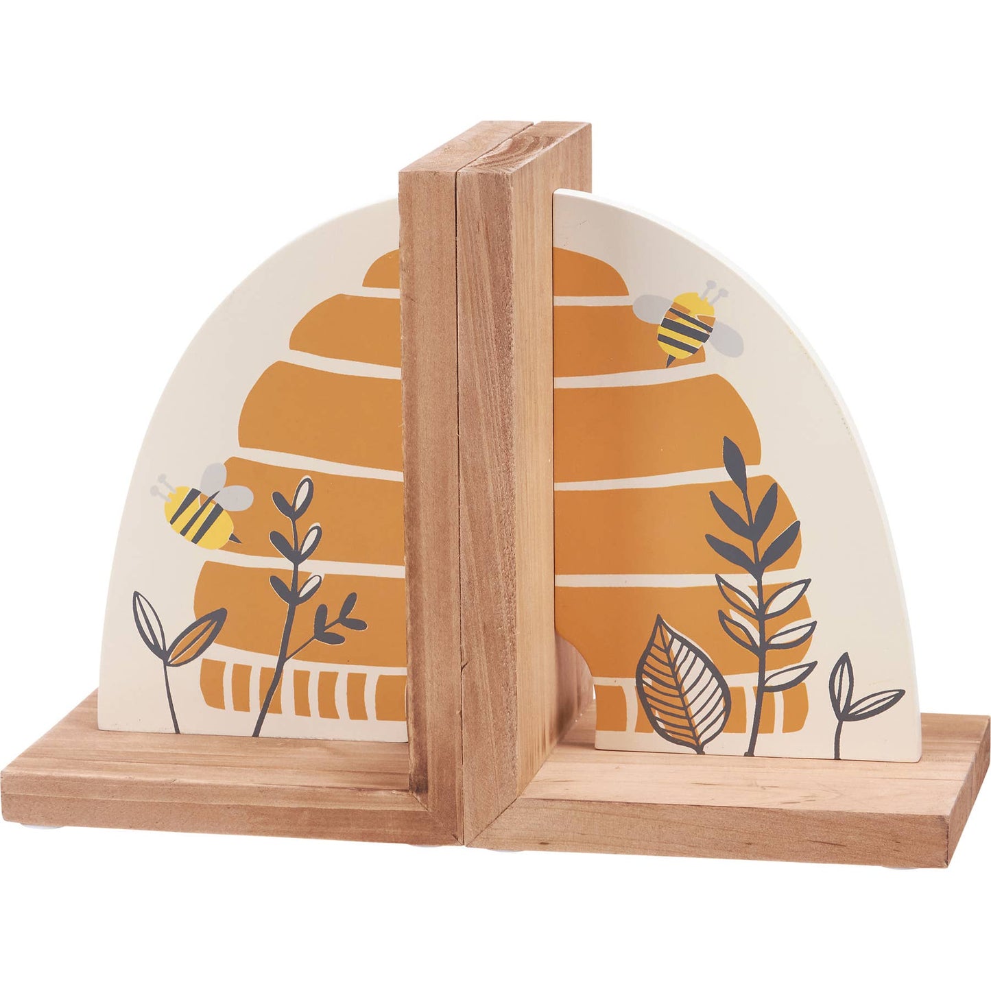 Bee Skep Bookends