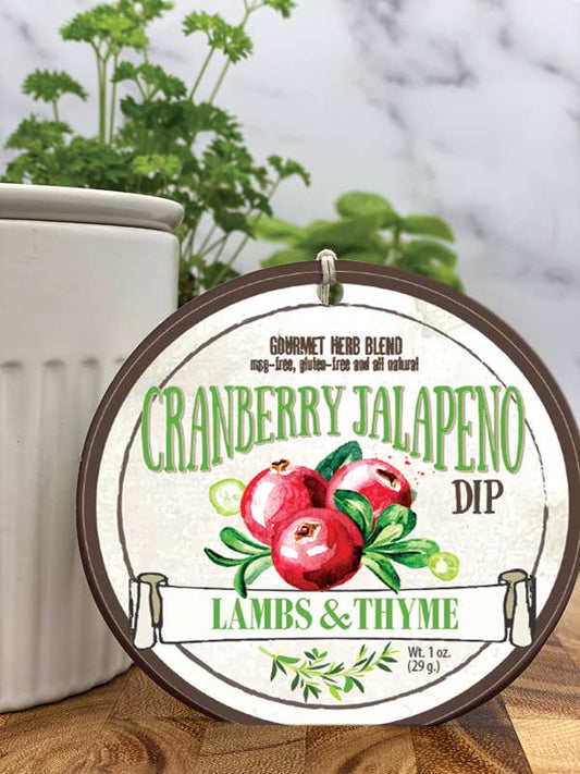 Cranberry Jalapeno Dip Mix