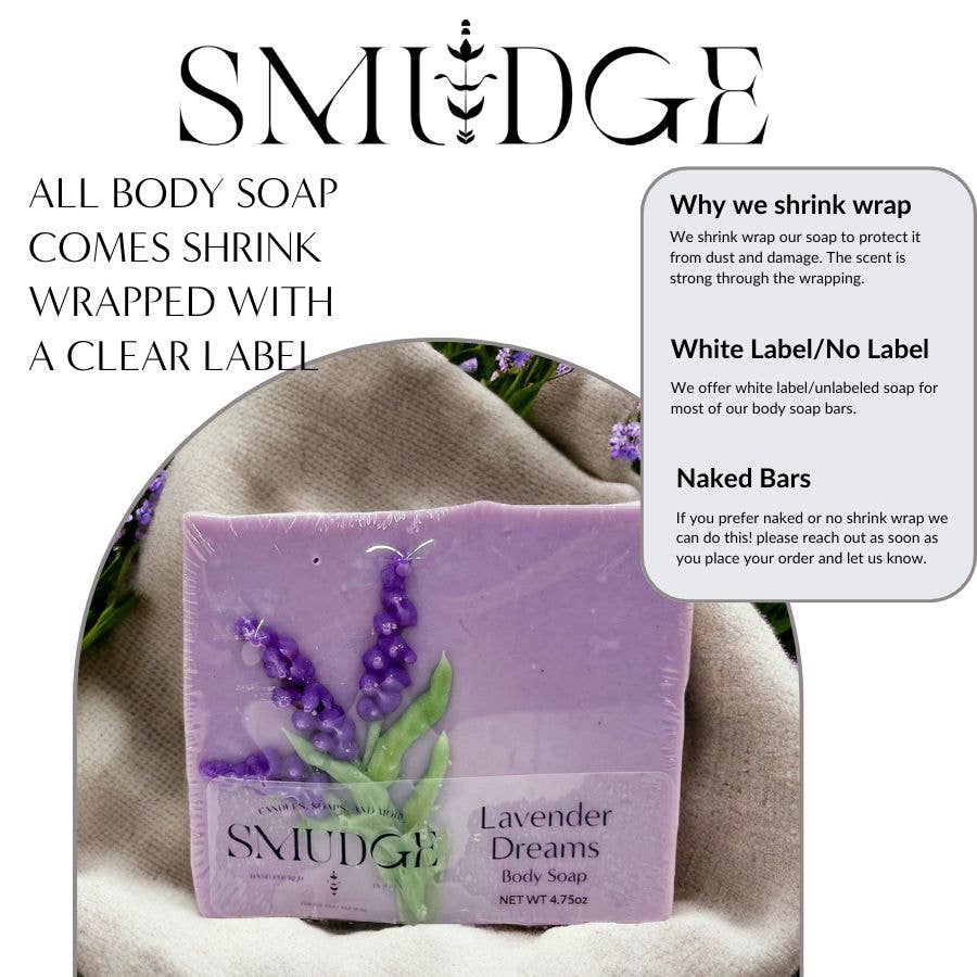 Amber & Patchouli Goat Milk Body Soap 4.5oz