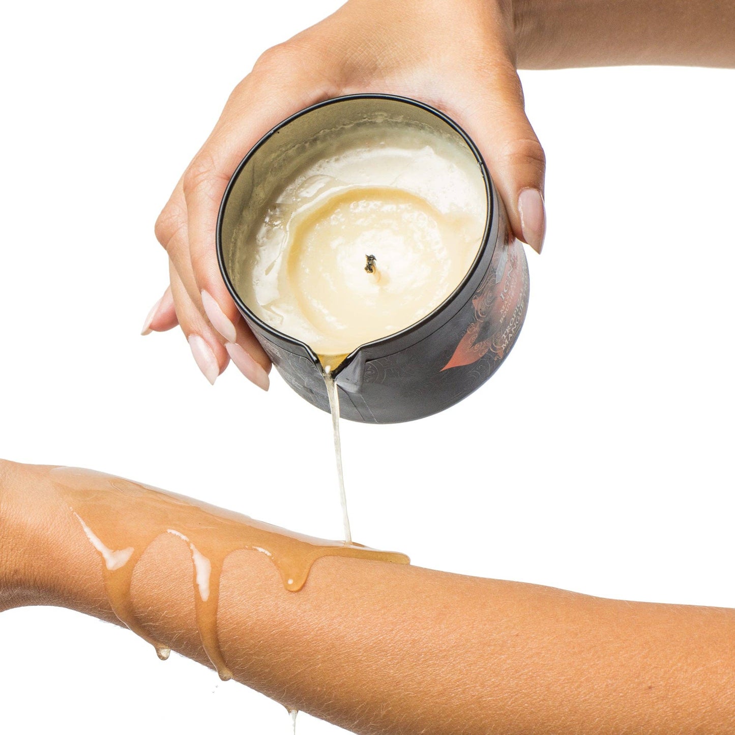 Ignite Sweet Almond Massage Oil Candle