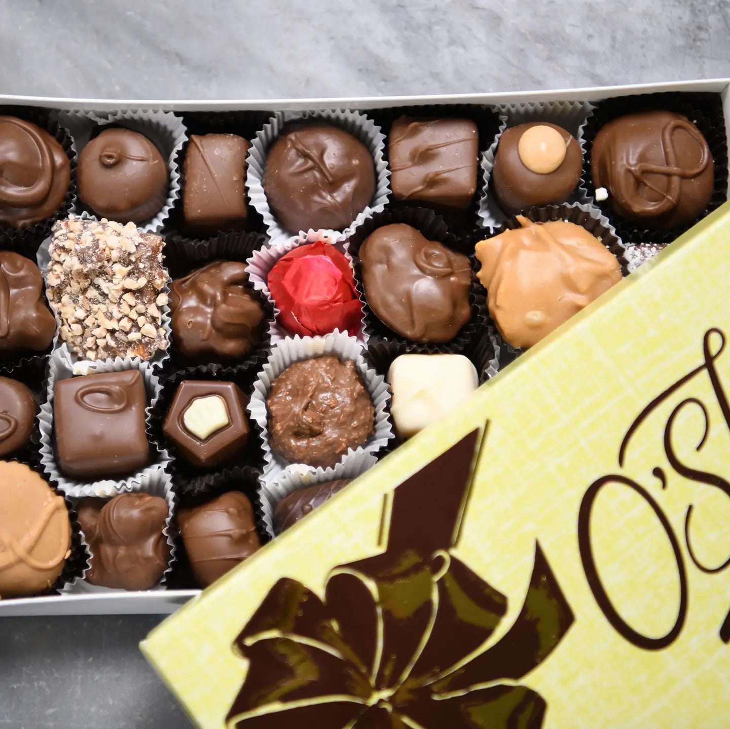 O'Shea's 1lb Deluxe Assortment Chocolate Gift Box