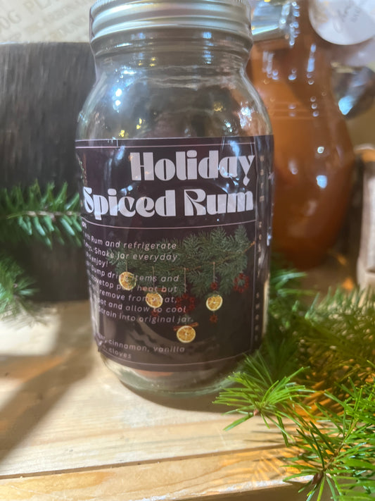 Holiday Spiced Rum Drink Infusion Kit