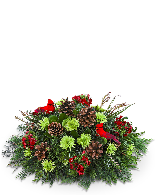 Where Cardinals Gather Centerpiece