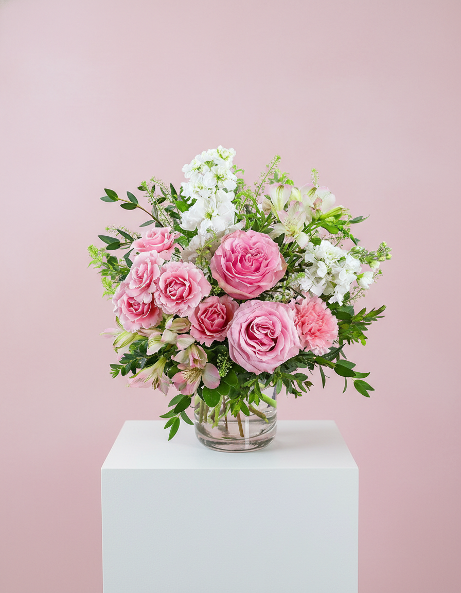 Pink Parisian Blooms