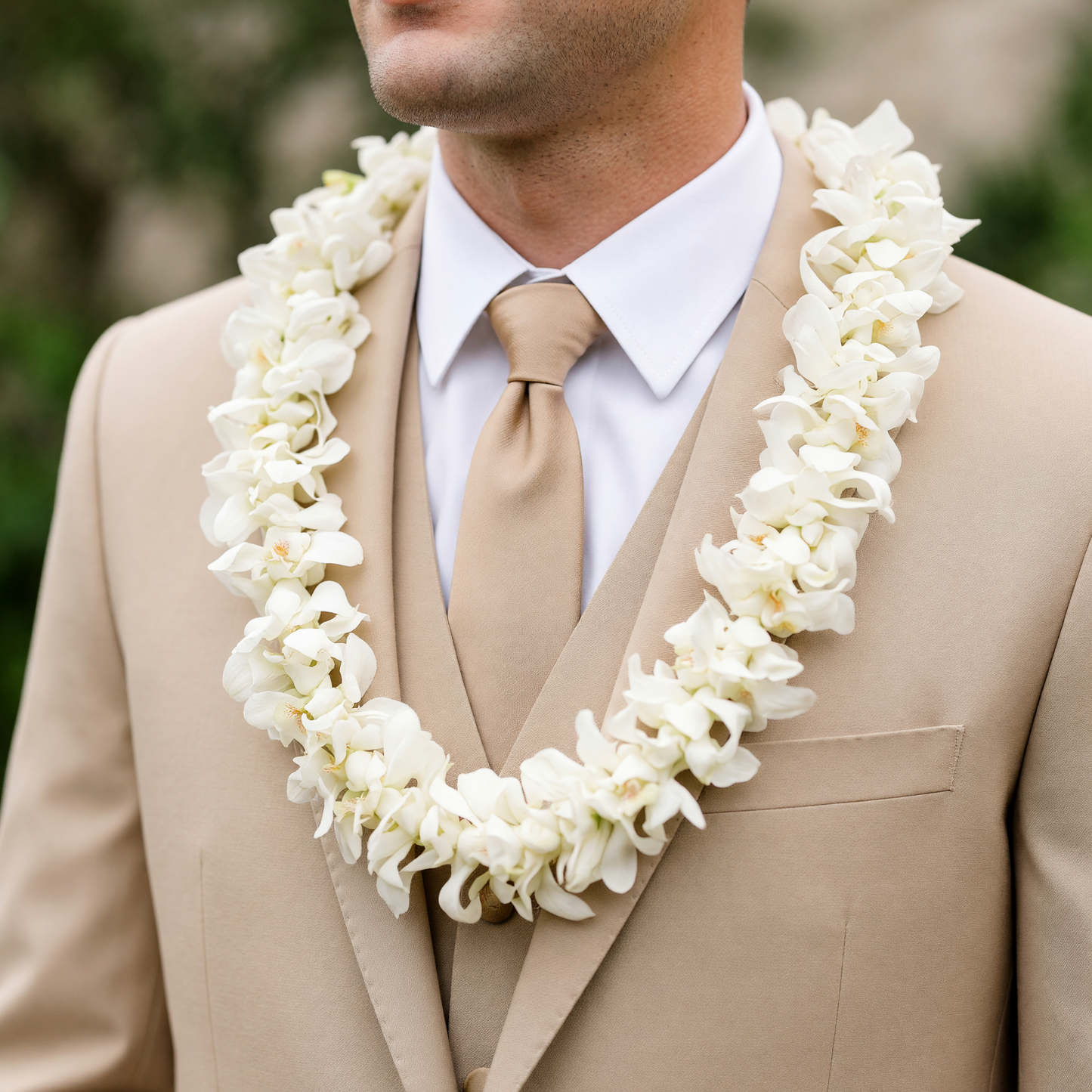 Single Orchid Lei