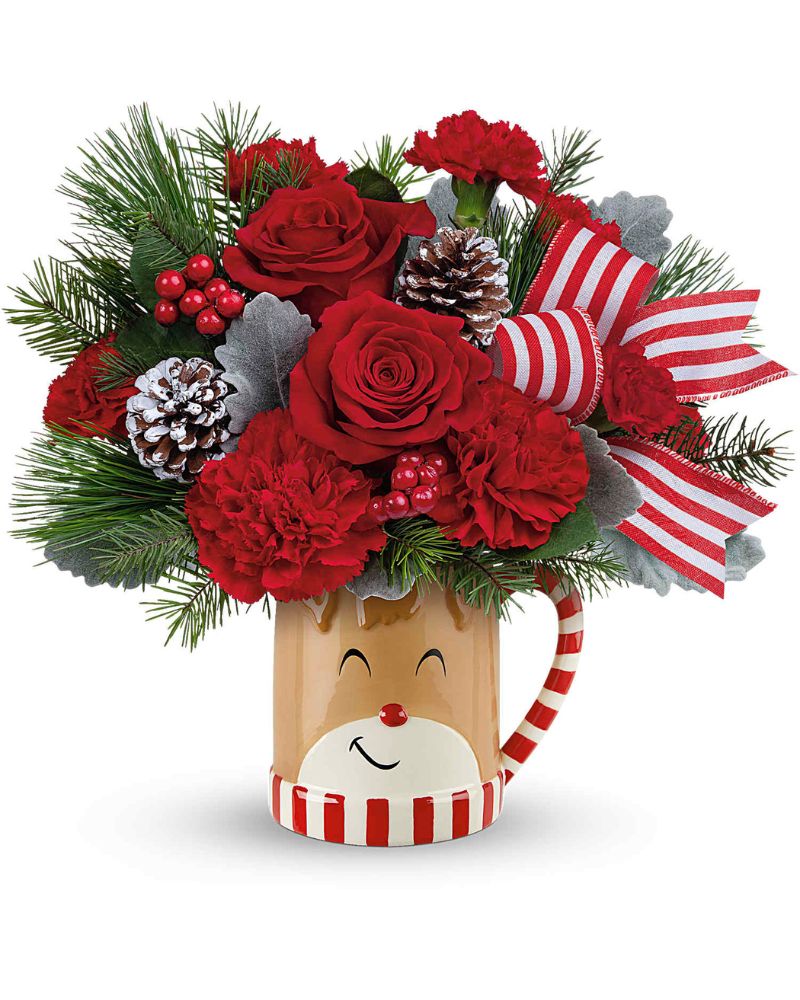 Send A Hug Reindeer Wish Bouquet