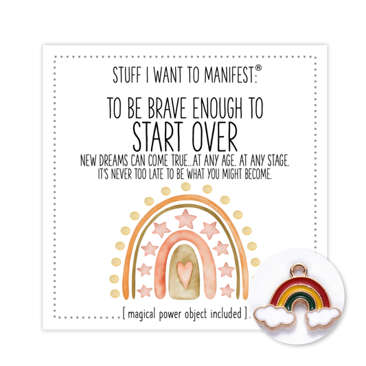Manifest Starting Over Bravely Charm
