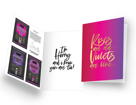 Roses Are Red, Violets Are Blue...I'm Horny...Card