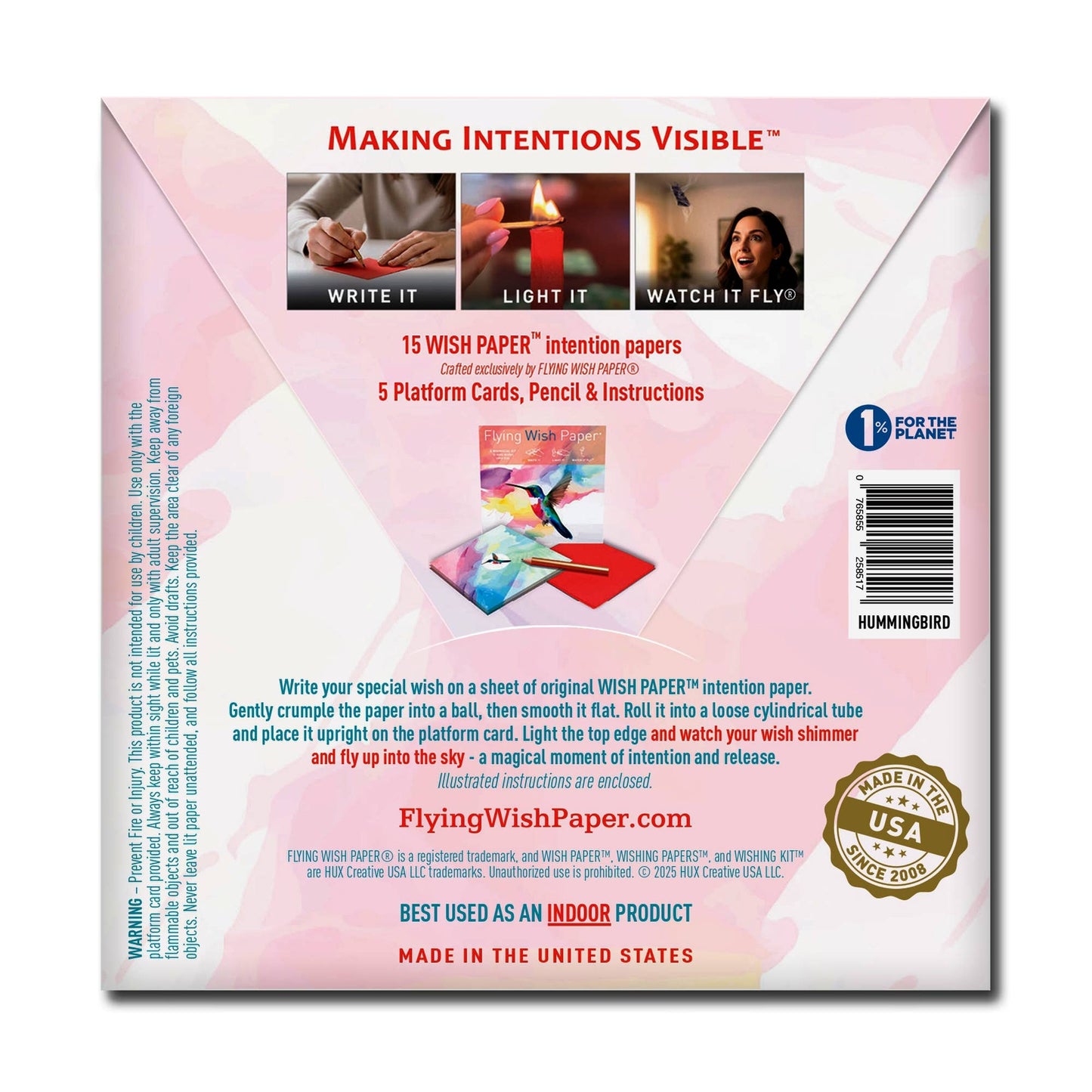 Hummingbird Wish Paper™ Kit