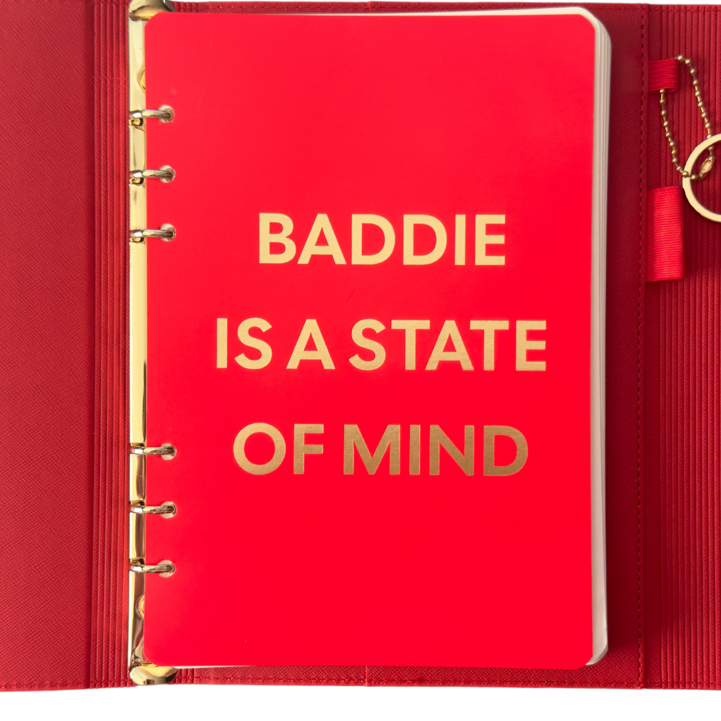 Baddie is A State Of Mind Vegan Leather Journal