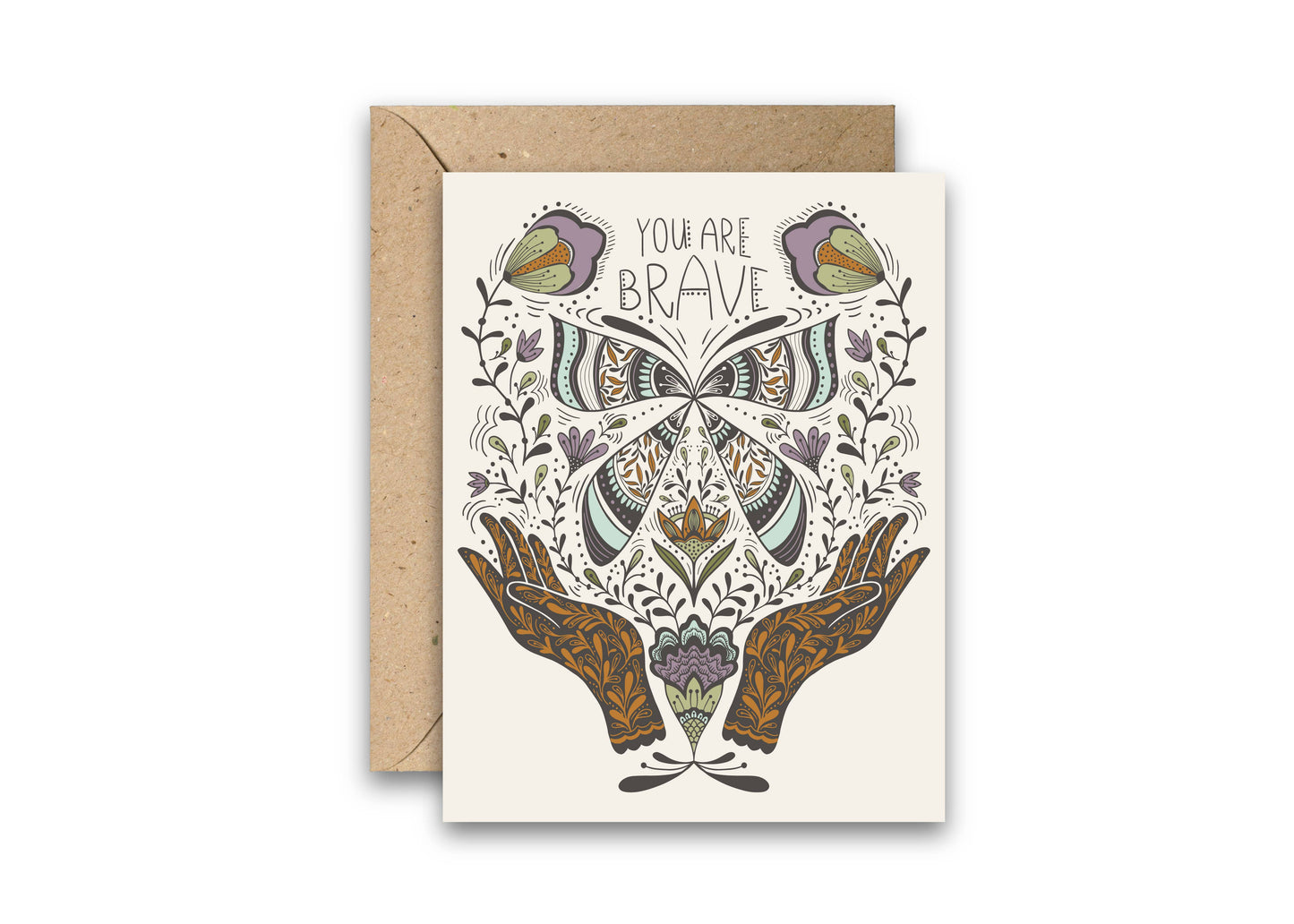 You Are Brave Greeting Card