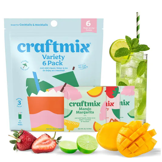 Cocktail/Mocktail Mixers Variety 6 Pack