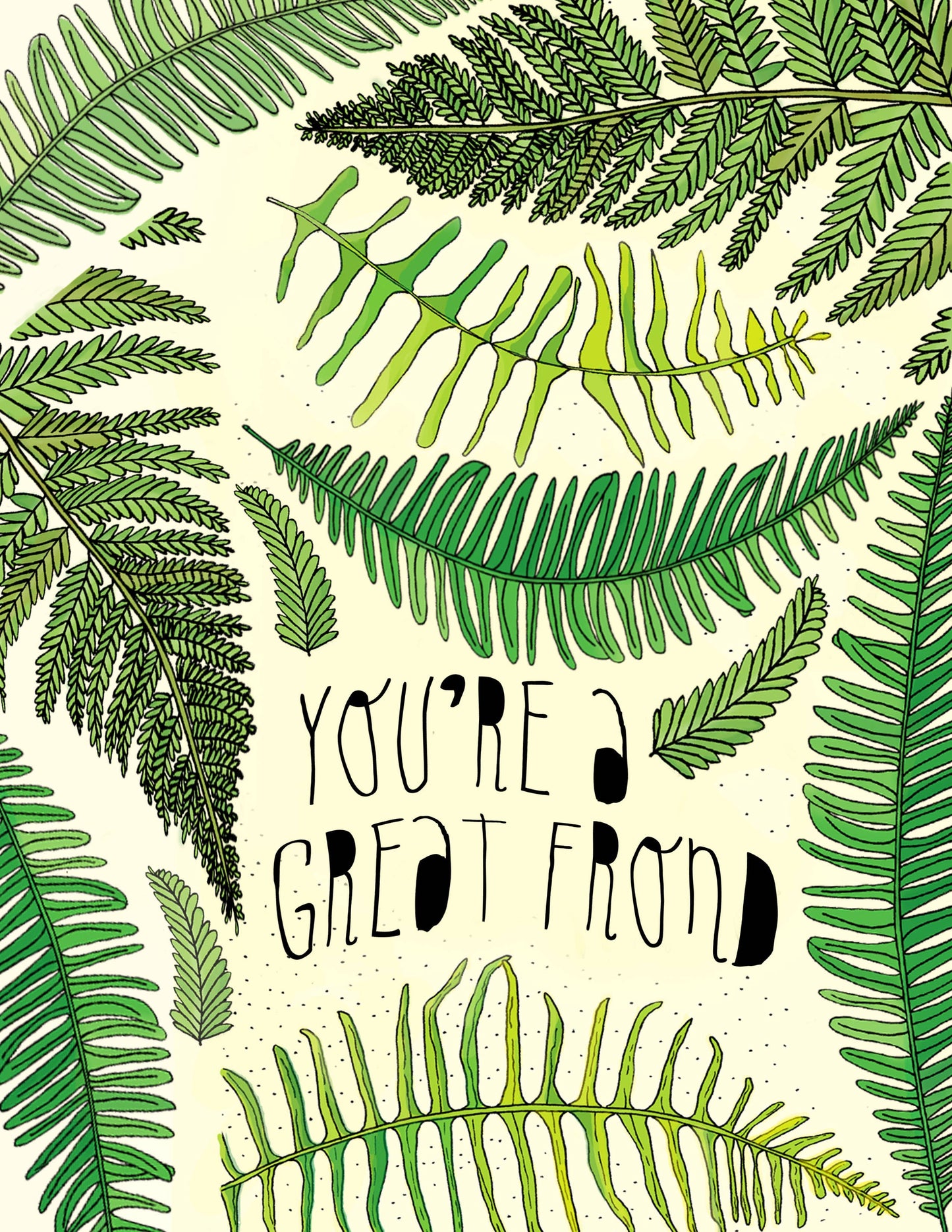 Great Frond Card