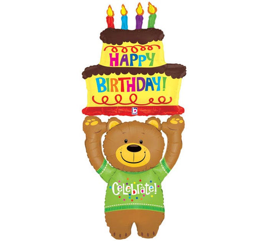 Big Birthday Bear Mylar