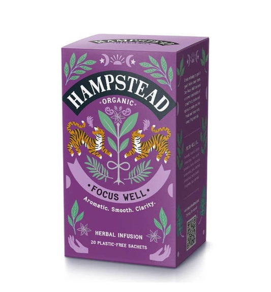 Hampstead Organic Focus Well  (20 Teabags)